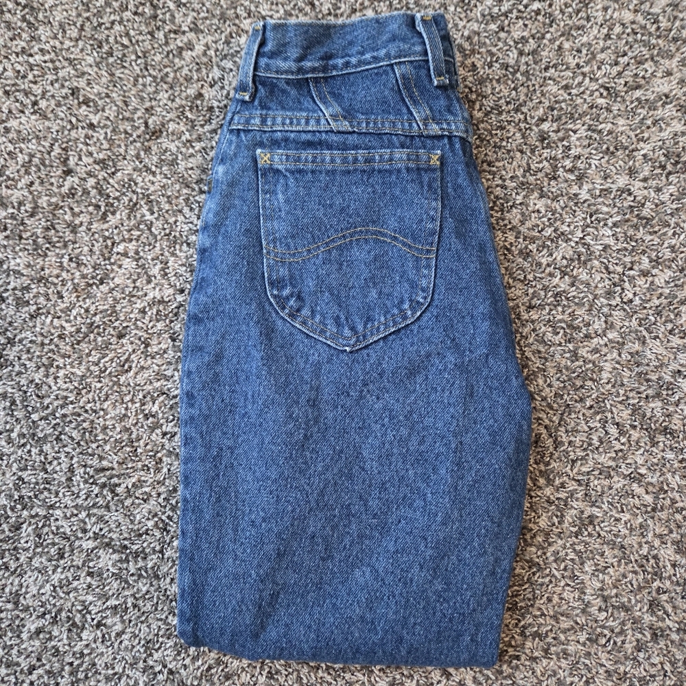Lee High-Rise Women's Dark Blue Jeans
